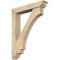 Ekena Millwork Imperial Traditional Rough Sawn Bracket w/ Offset Brace, Douglas Fir, 6"W x 32"D x 40"H BKT0604X32X40IMP01RDF - alternate 1